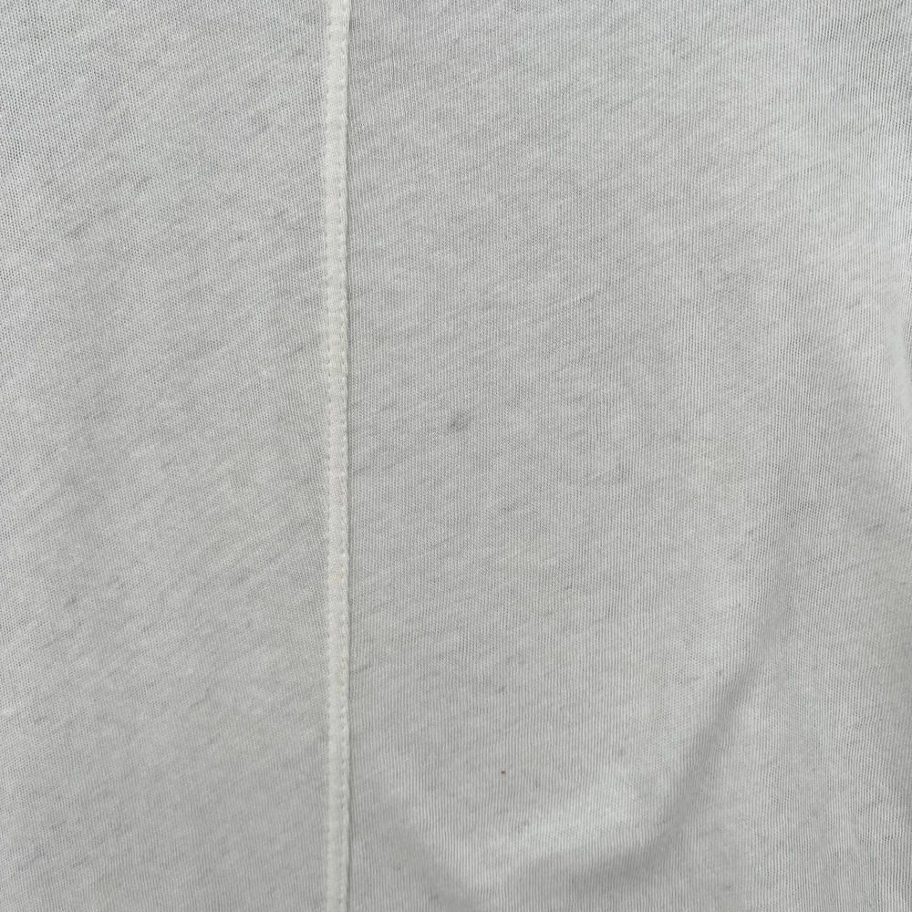 ENZA COSTA Shirt Womens Medium Cream Cashmere Cuffed Crew Long Sleeve Pullover - Picture 10 of 13